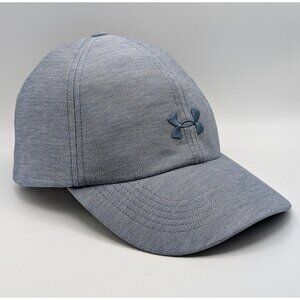 Under Armour Gray Womens Baseball Cap Hat Running Lightweight Strap Back Stretch